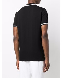 schwarzes Polohemd von Tommy Hilfiger