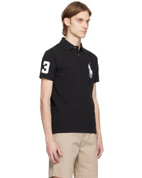 schwarzes Polohemd von Polo Ralph Lauren