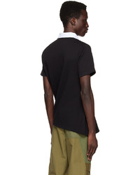 schwarzes Polohemd von Spencer Badu