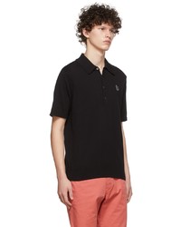 schwarzes Polohemd von Ps By Paul Smith