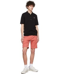 schwarzes Polohemd von Ps By Paul Smith