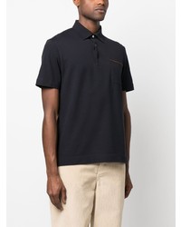 schwarzes Polohemd von Zegna