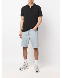 schwarzes Polohemd von Calvin Klein