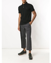 schwarzes Polohemd von Armani Exchange