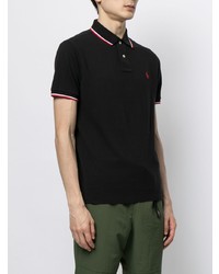 schwarzes Polohemd von Polo Ralph Lauren