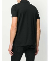 schwarzes Polohemd von Saint Laurent