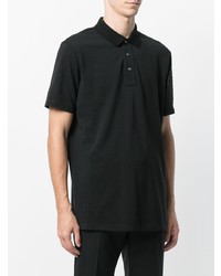 schwarzes Polohemd von Emporio Armani