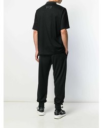 schwarzes Polohemd von Y-3