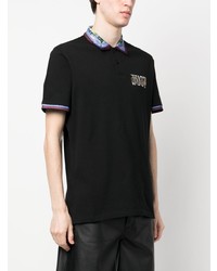 schwarzes Polohemd von Just Cavalli