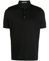 schwarzes Polohemd von Corneliani