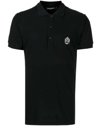 schwarzes Polohemd von Dolce & Gabbana