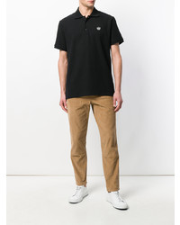 schwarzes Polohemd von rag & bone