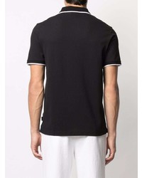 schwarzes Polohemd von Calvin Klein