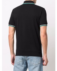 schwarzes Polohemd von Fred Perry