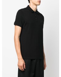 schwarzes Polohemd von Moncler