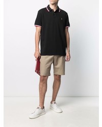 schwarzes Polohemd von Polo Ralph Lauren