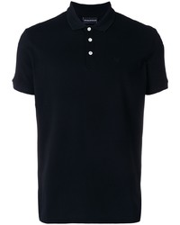 schwarzes Polohemd von Emporio Armani