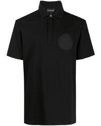 schwarzes Polohemd von Emporio Armani