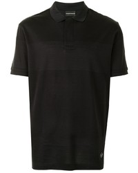 schwarzes Polohemd von Emporio Armani