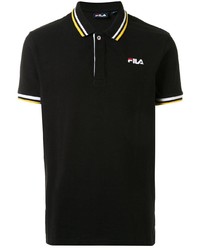 schwarzes Polohemd von Fila