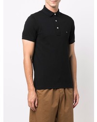 schwarzes Polohemd von Tommy Hilfiger