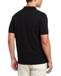 schwarzes Polohemd von Fred Perry