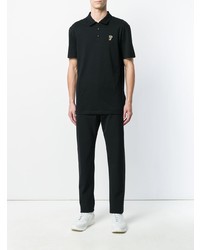 schwarzes Polohemd von Versace Collection