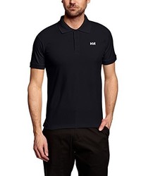 schwarzes Polohemd von Helly Hansen