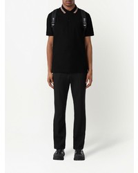 schwarzes Polohemd von Burberry