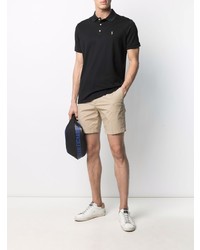 schwarzes Polohemd von Polo Ralph Lauren