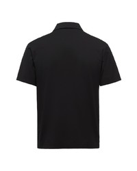 schwarzes Polohemd von Prada
