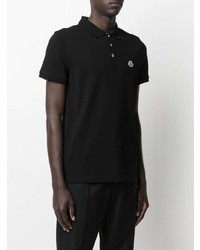 schwarzes Polohemd von Moncler