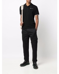 schwarzes Polohemd von McQ