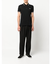 schwarzes Polohemd von Zegna