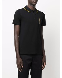 schwarzes Polohemd von Armani Exchange