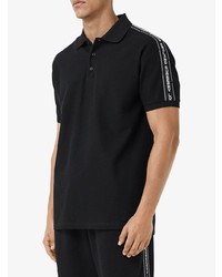 schwarzes Polohemd von Burberry