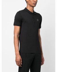 schwarzes Polohemd von Ea7 Emporio Armani