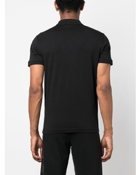 schwarzes Polohemd von Ea7 Emporio Armani