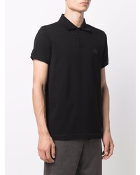 schwarzes Polohemd von Moncler