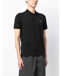 schwarzes Polohemd von Ea7 Emporio Armani