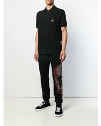 schwarzes Polohemd von Philipp Plein