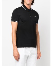 schwarzes Polohemd von Z Zegna