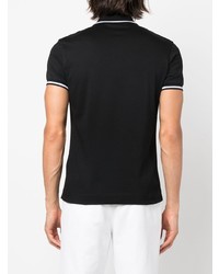 schwarzes Polohemd von Z Zegna