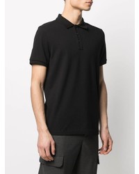 schwarzes Polohemd von Moncler