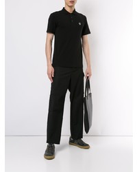 schwarzes Polohemd von Ea7 Emporio Armani