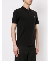 schwarzes Polohemd von Ea7 Emporio Armani