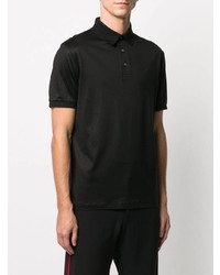 schwarzes Polohemd von Emporio Armani