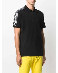 schwarzes Polohemd von Just Cavalli