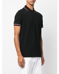 schwarzes Polohemd von Moncler