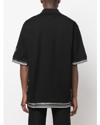 schwarzes Polohemd von Versace